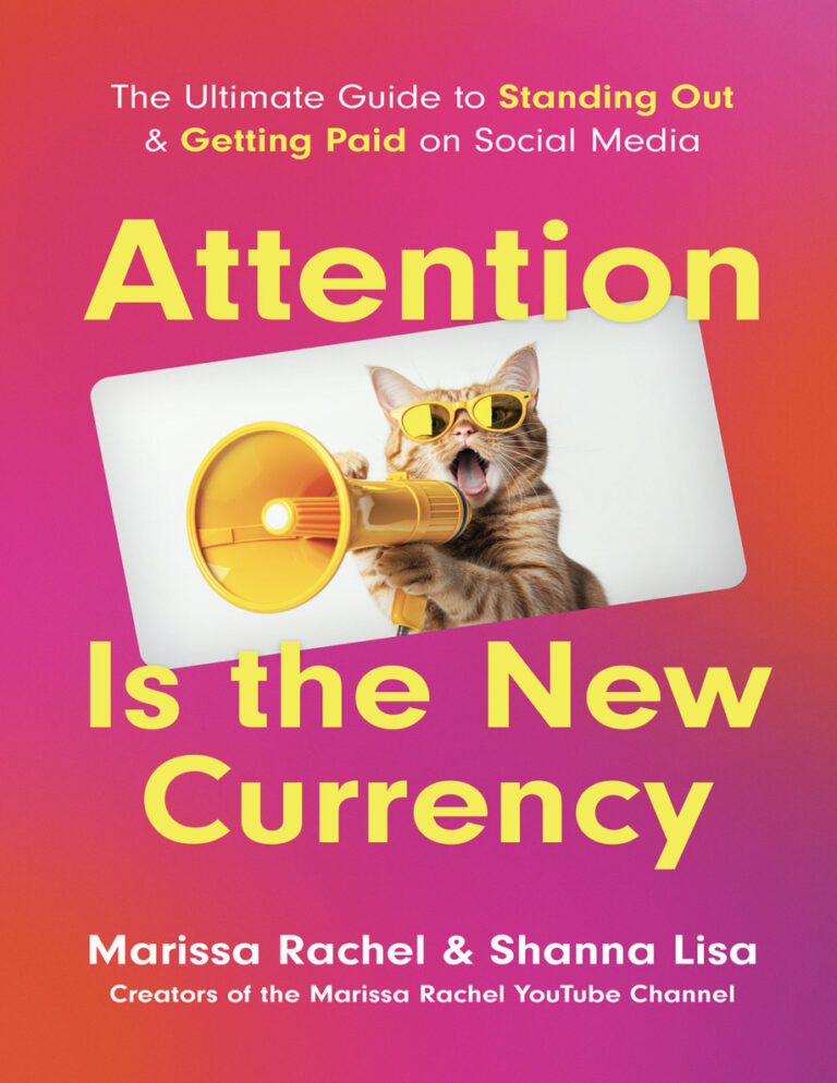 Attention Is the New Currency Marissa Rachel Shanna Lisa Kitap Kapağı