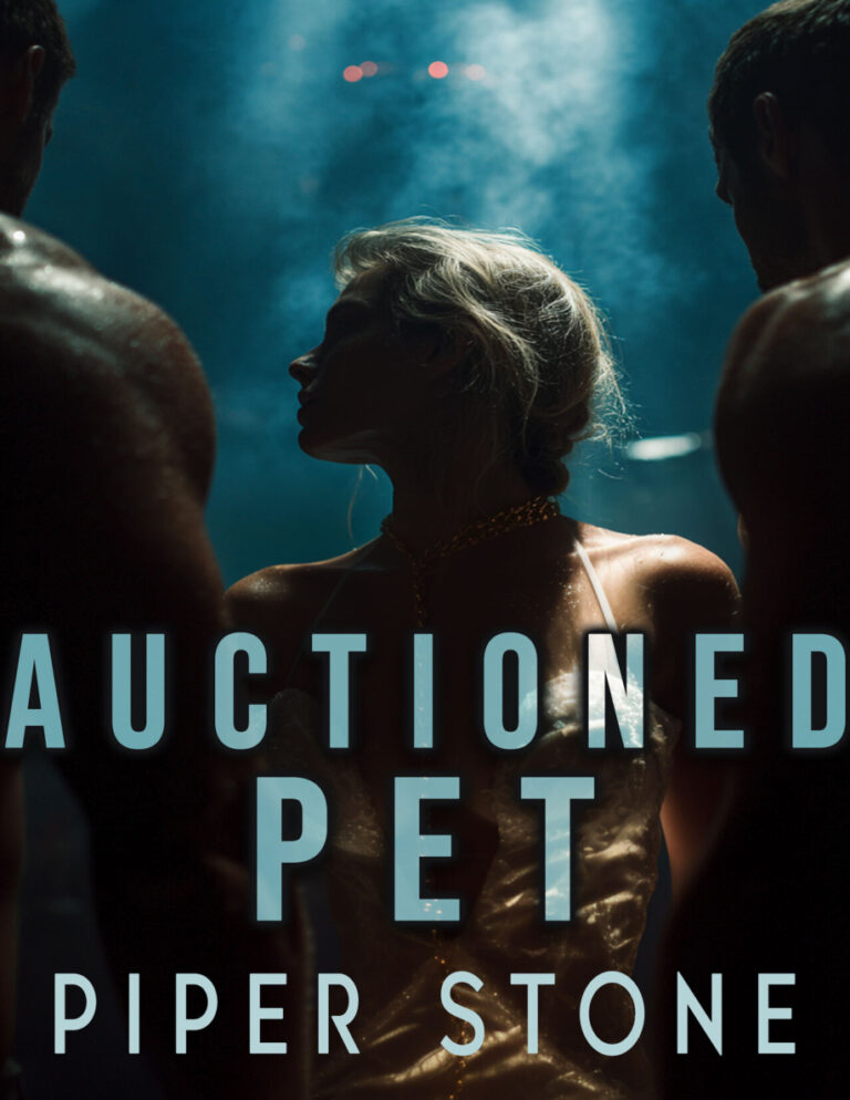 Auctioned pet Piper Stone Kitap Kapağı