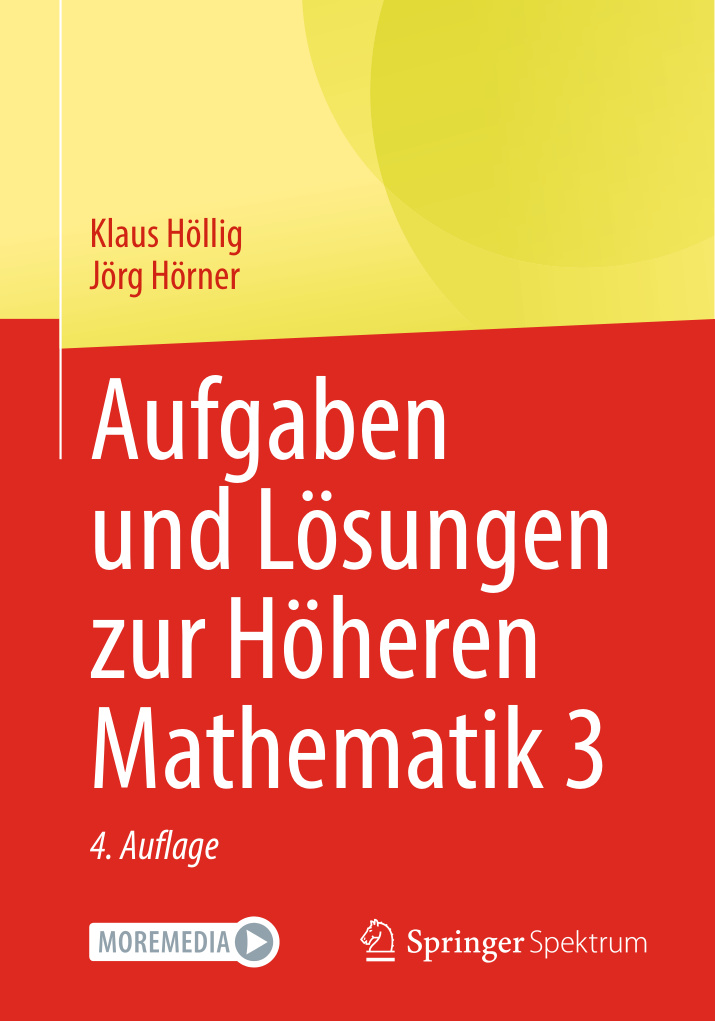 Aufgaben und Losungen zur Hoheren Mathematik 3 German Edition Klaus Hollig Kitap Kapağı