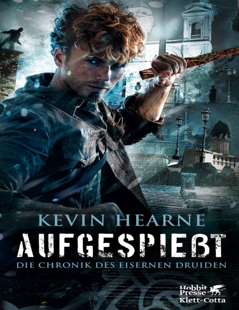 Aufgespiesst Die Chronik des Eisernen Druiden 8 German Edition Kevin Hearne Kitap Kapağı