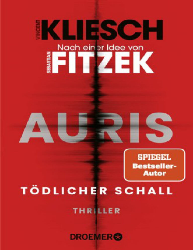 Auris Todlicher Schall German Edition Vincent Kliesch Kitap Kapağı