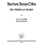 Aus dem fernen Osten German Edition Anton Lessing Kitap Kapağı