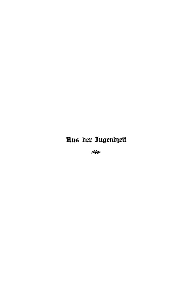 Aus der Jugendzeit German Edition Robert Bosse Kitap Kapağı