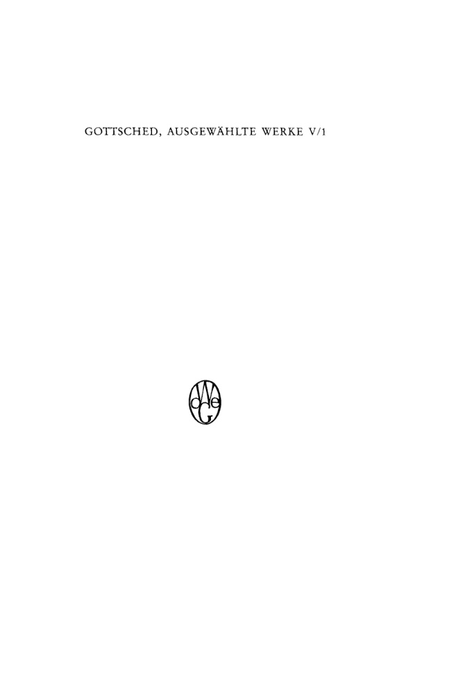 Ausgewahlte Werke German Edition Johann Christoph Gottsched Kitap Kapağı