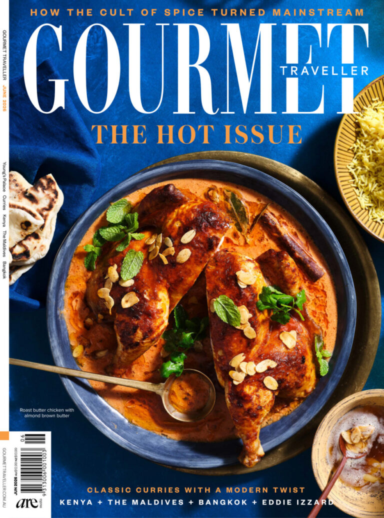 Australian Gourmet Traveller June 2026 Australian Gourmet Traveller Kitap Kapağı