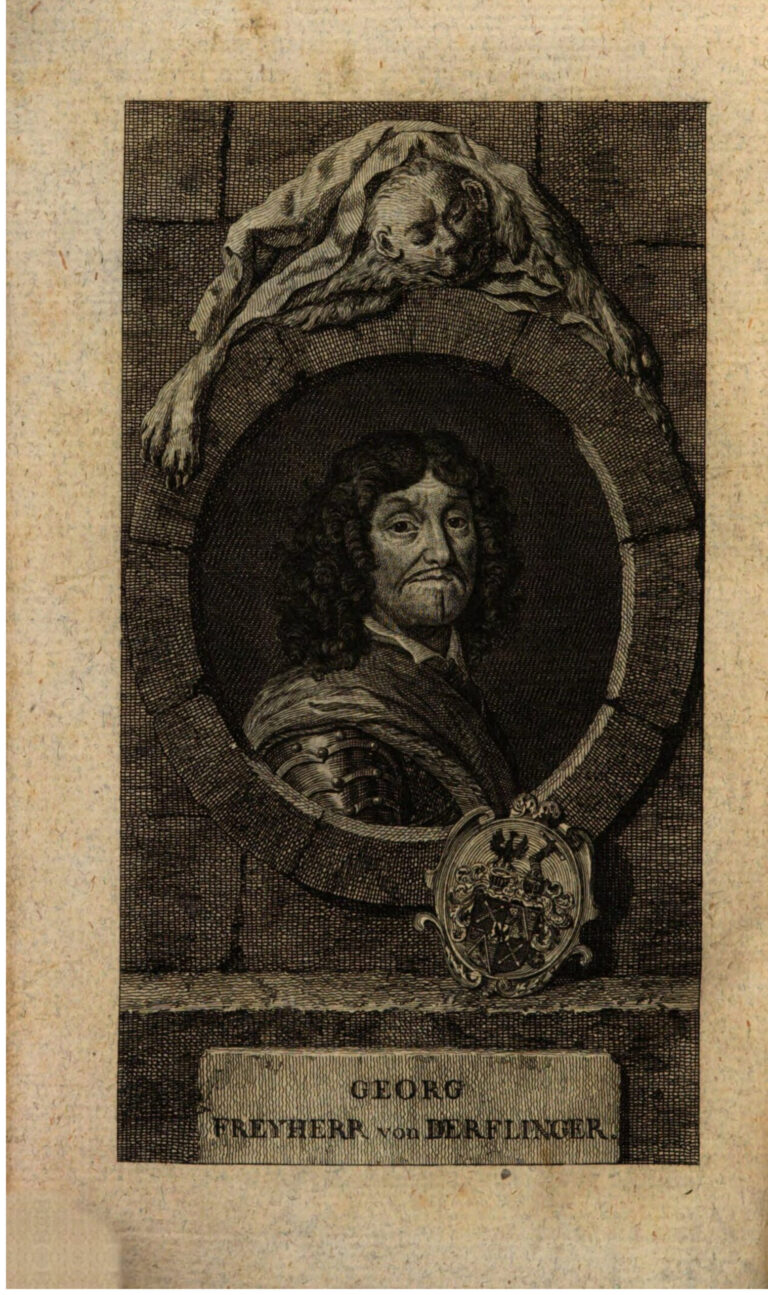 Authentische Naachrichten von den Leben und den Thaten George Freiherrn von Derfflinger Churbrandenburgischen Statthalters von Hinterpo Kitap Kapağı