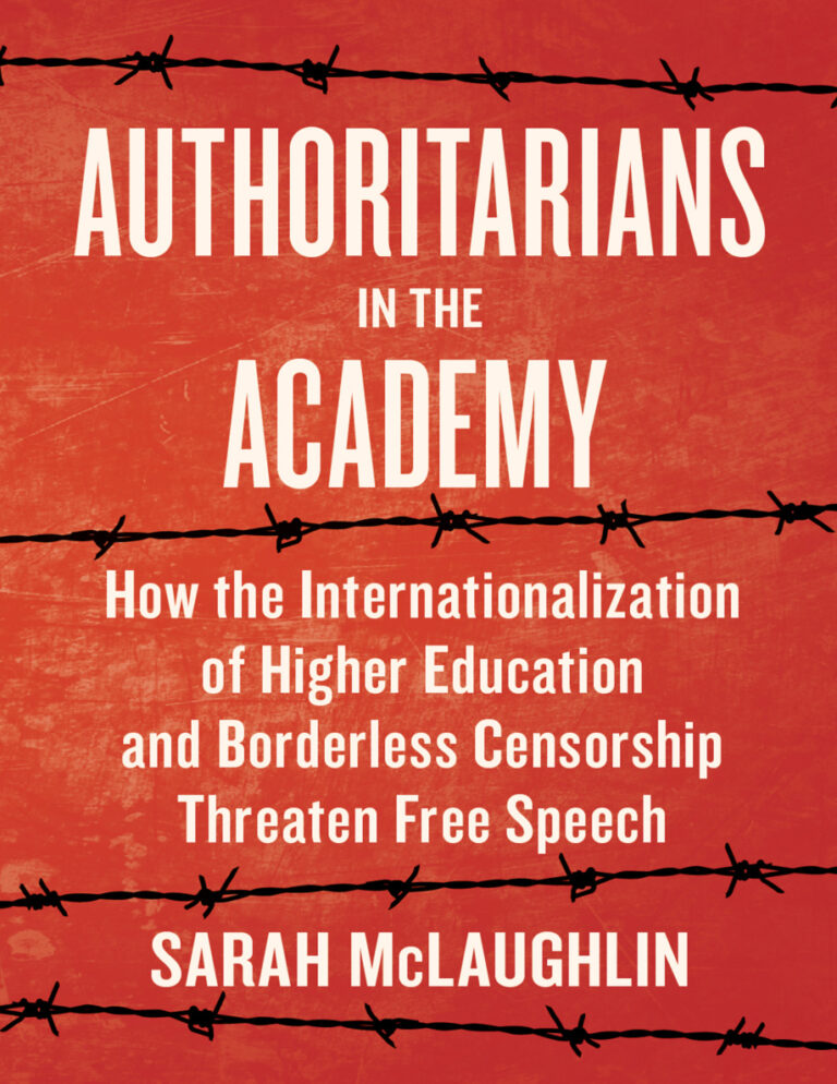 Authoritarians in the Academy Sarah McLaughlin Kitap Kapağı