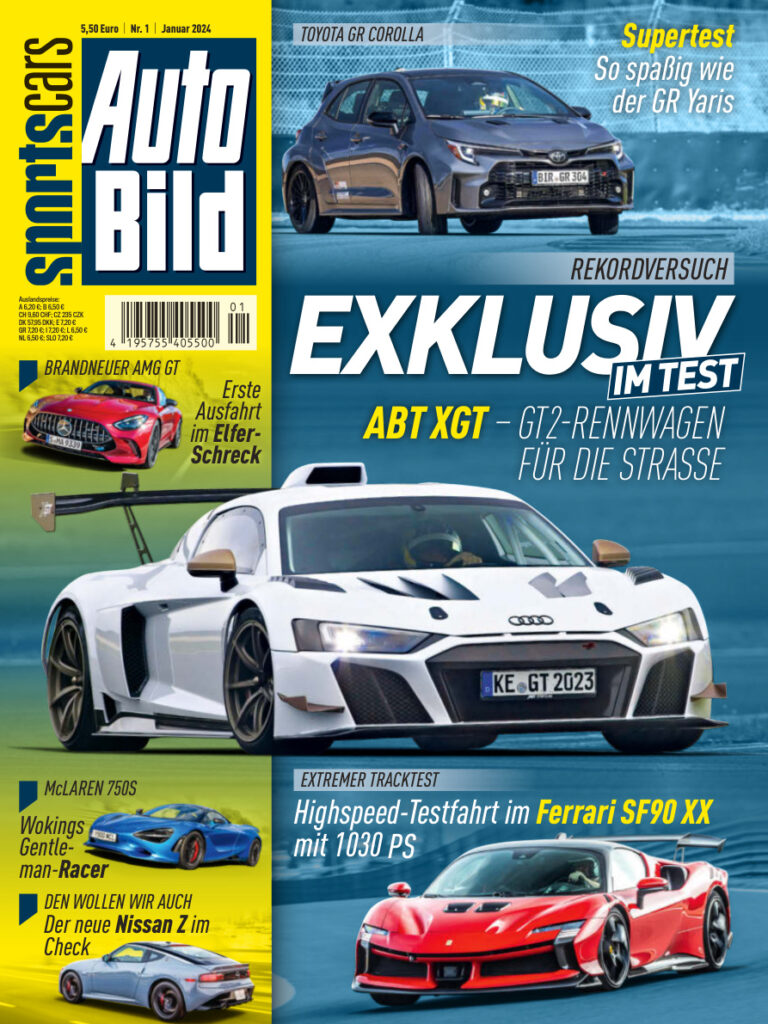 Auto Bild Sportscars No 01 Januar 2024 DE Auto Bild Sportscars Kitap Kapağı