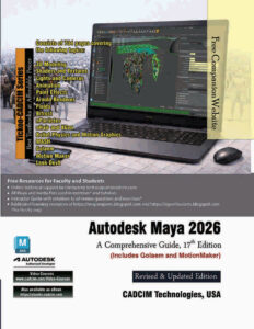 Autodesk Maya 2026 A Comprehensive Guide 17E Sham Tickoo Kitap Kapağı