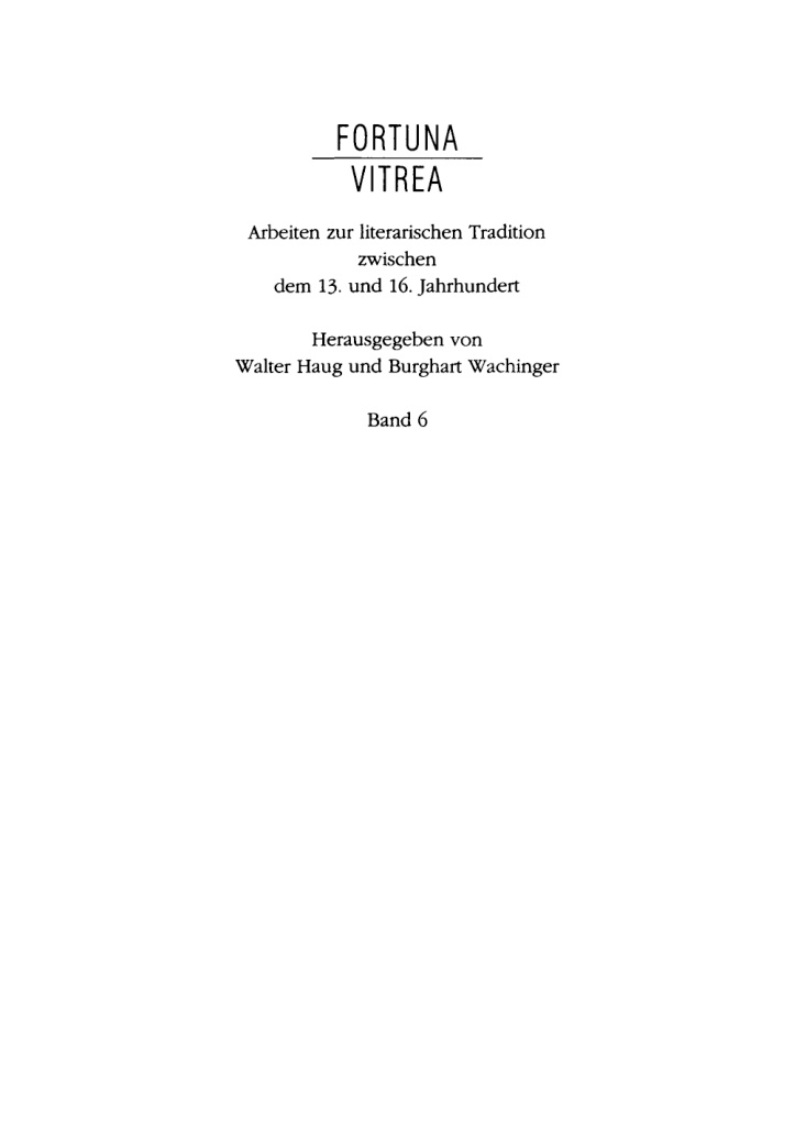 Autorentypen German Edition Walter Haug Kitap Kapağı