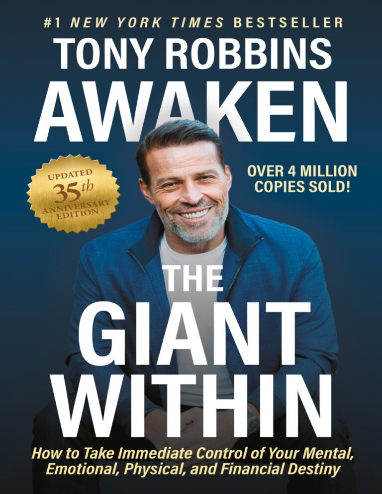 Awaken the Giant Within 35th Edition Tony Robbins Kitap Kapağı