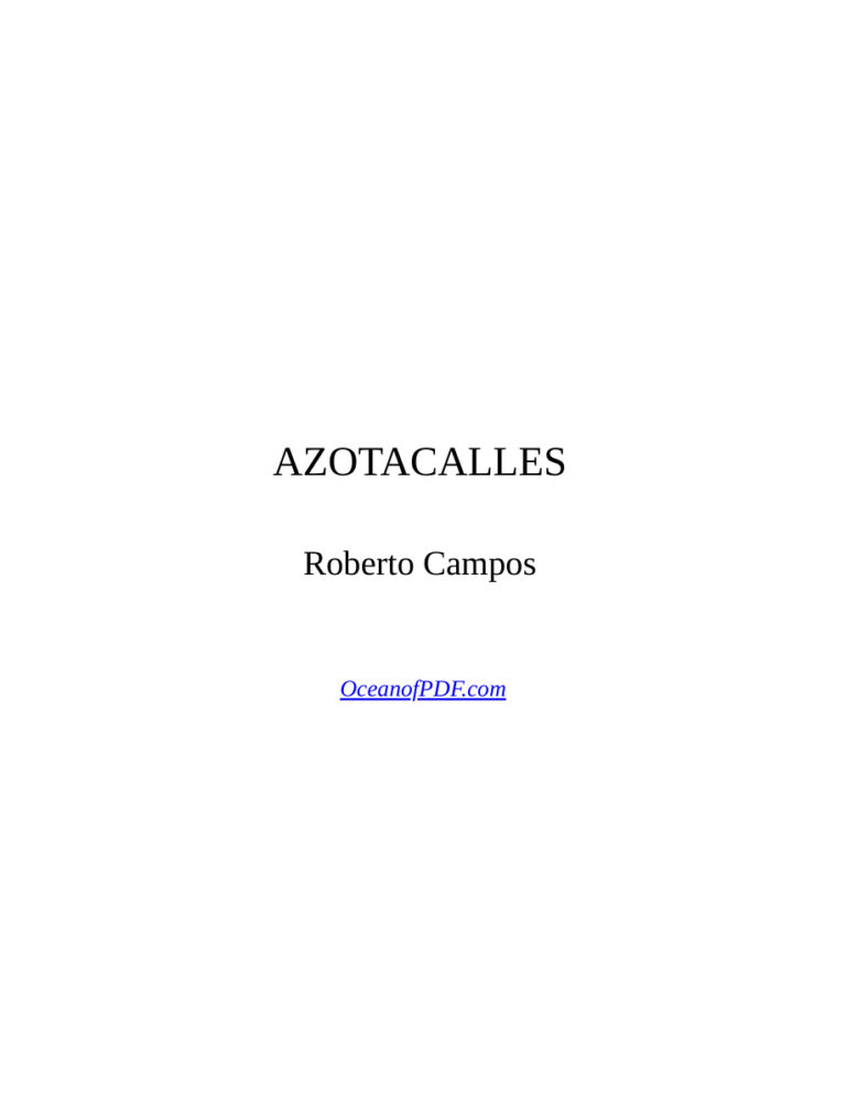 Azotacalles Spanish Edition Roberto Campos Kitap Kapağı