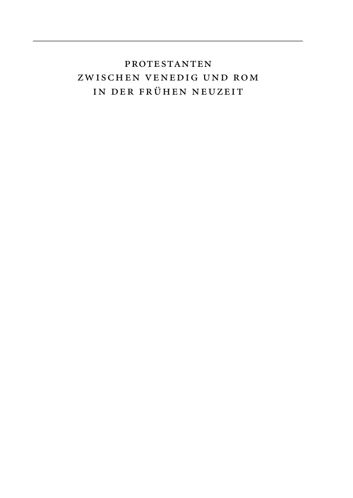 BAND 8 Protestanten zwischen Venedig und Rom in der Fruhen Neuzeit German Edition Uwe Israel Kitap Kapağı