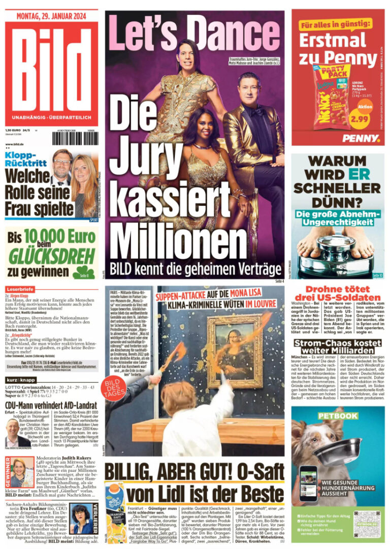 BILD – Januar 29, 2024 PDF Download – BILD