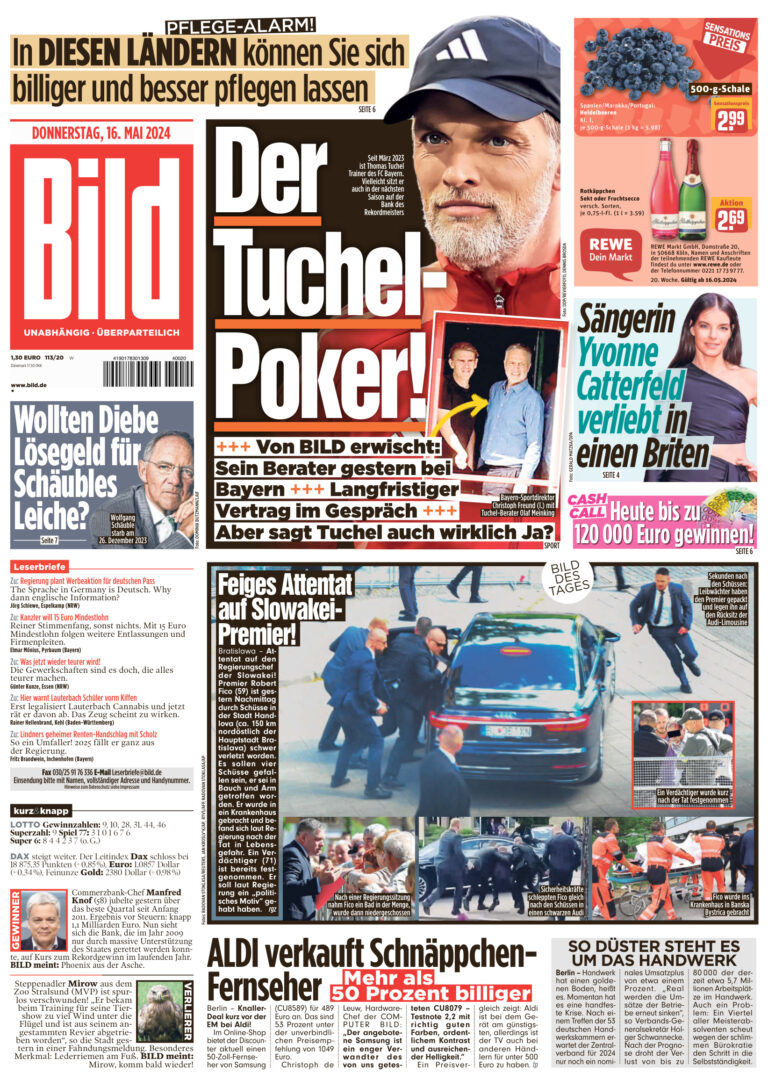BILD Mai 16 2024 GER BILD Kitap Kapağı