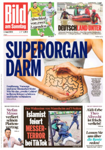 BILD am Sonntag Juni 02 2024 GER BILD am Sonntag Kitap Kapağı