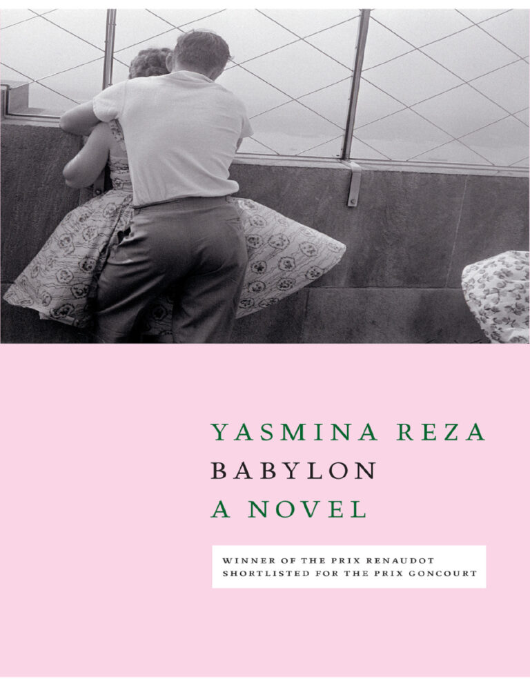 Babylon Yasmina Reza Kitap Kapağı