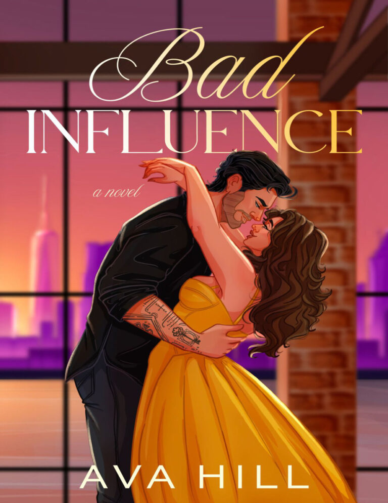 Bad influence Ava hill Kitap Kapağı
