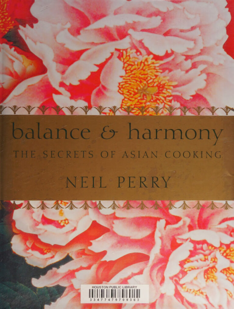 Balance and harmony Neil Perry Kitap Kapağı