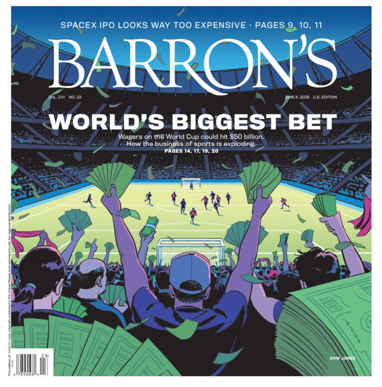 Barrons Magazine June 08 2026 Barrons Magazine Kitap Kapağı