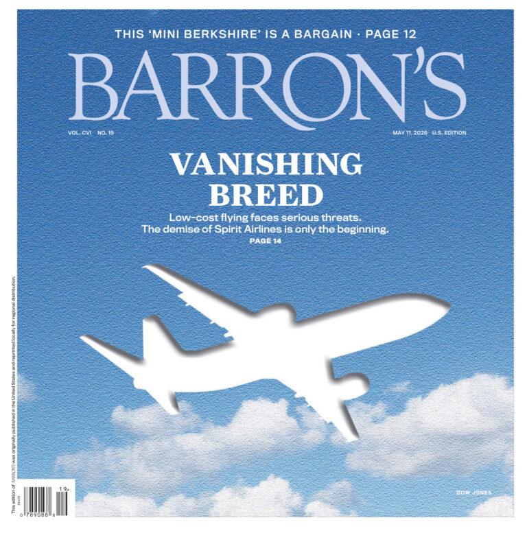 Barrons Magazine May 11 2026 Barrons Magazine Kitap Kapağı