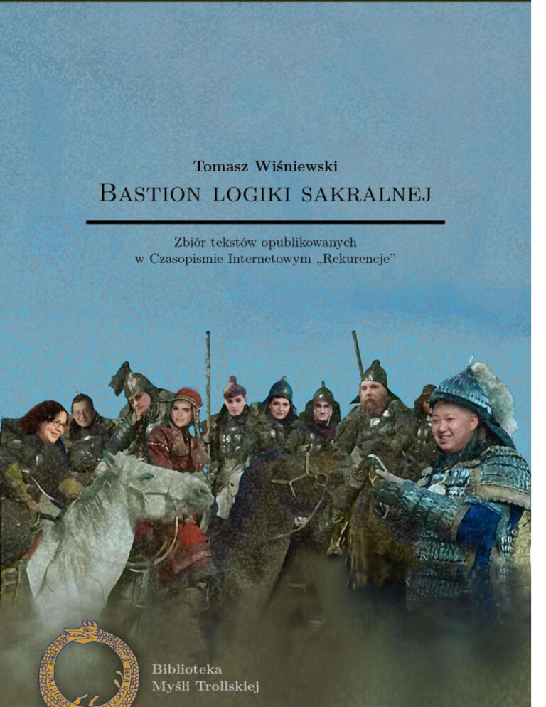 Bastion logiki sakralnej Polish Edition Tomasz Wisniewski Kitap Kapağı