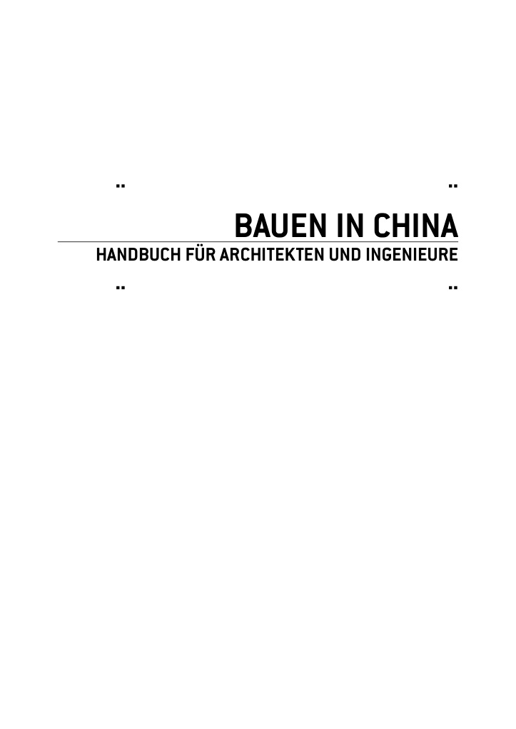 Bauen in China PDF Download