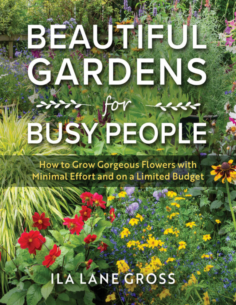 Beautiful Gardens for Busy People Ila Lane Gross Kitap Kapağı