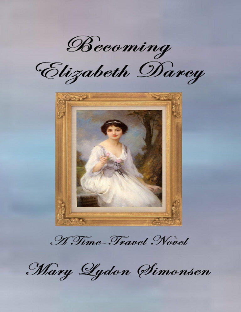 Becoming Elizabeth Darcy Mary Lydon Simonsen Kitap Kapağı