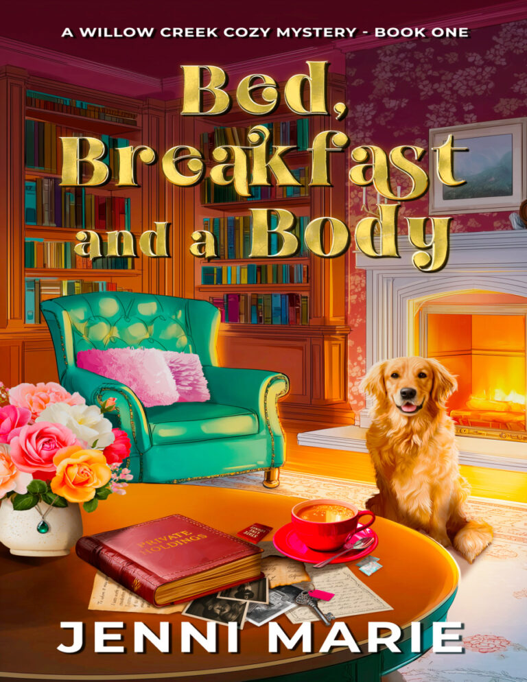 Bed Breakfast and a Body Jenni Marie Kitap Kapağı