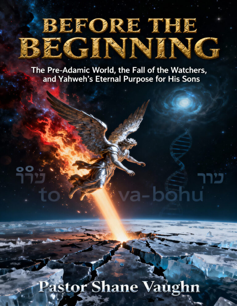 Before the beginning Pastor Shane Vaughn Kitap Kapağı