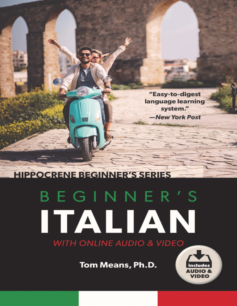 Beginners Italian with Online Audio n Video Tom Means Kitap Kapağı