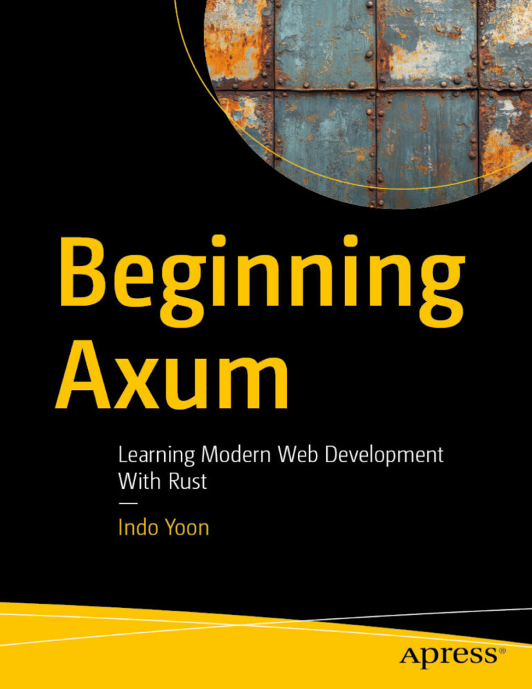 Beginning Axum Web Development With Rust Indo Yoon Kitap Kapağı