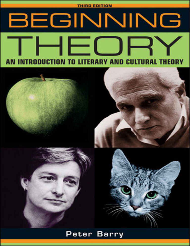 Beginning theory Peter berry Kitap Kapağı