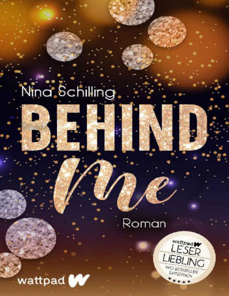 Behind me German Edition Nina Schilling Kitap Kapağı