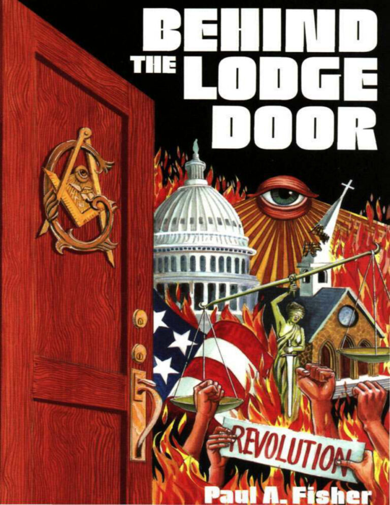Behind the Lodge Door Church State and Freemasonry In America Paul A Fisher Kitap Kapağı
