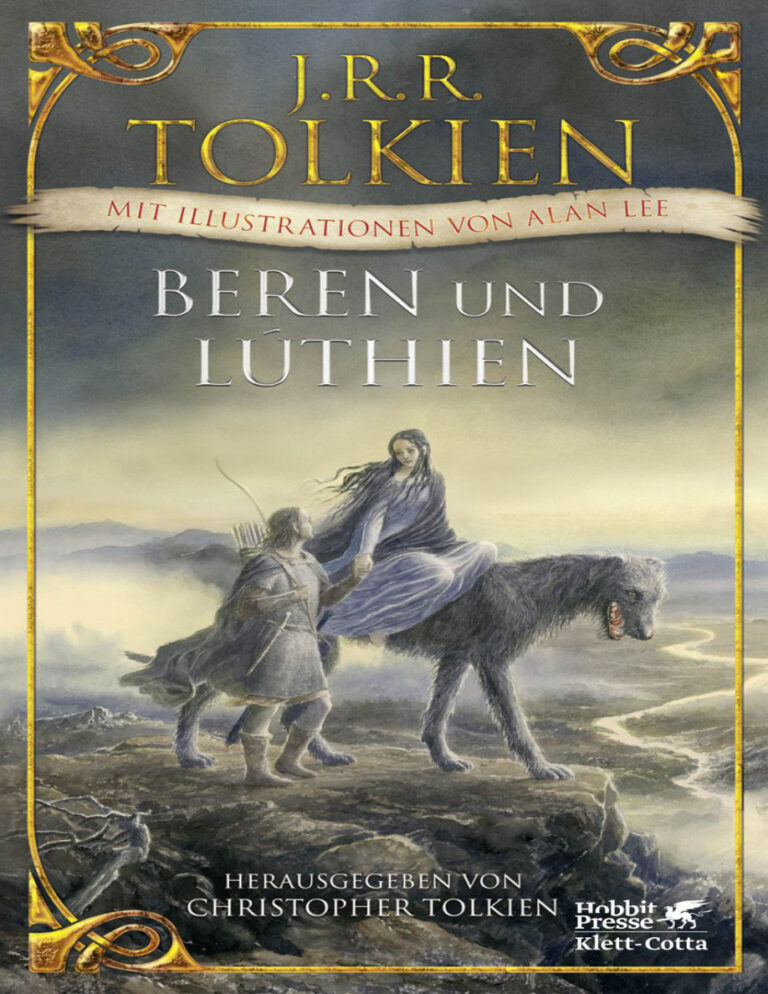 Beren und Luthien German Edition J R R Tolkien Kitap Kapağı