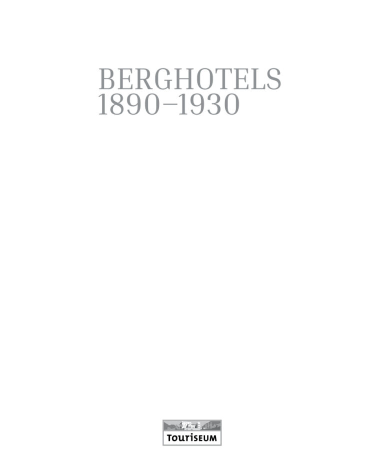 Berghotels 1890 1930 German Edition Bettina Schlorhaufer Kitap Kapağı