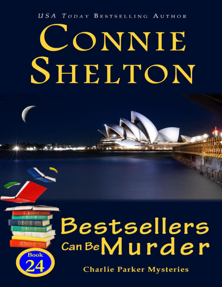 Bestsellers Can Be Murder Connie Shelton Kitap Kapağı
