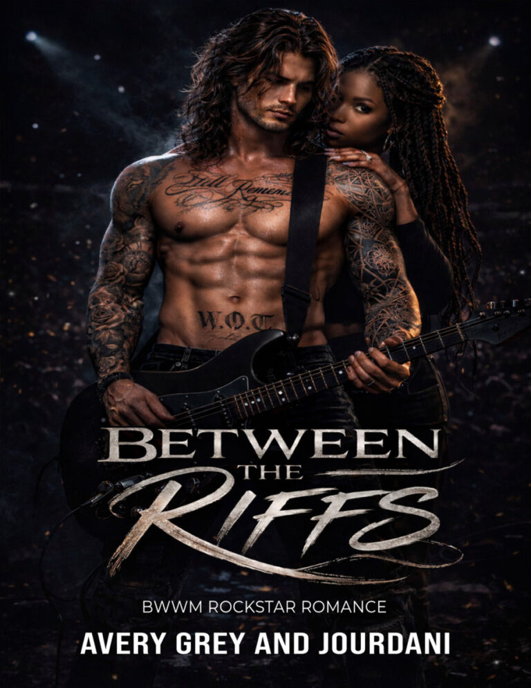 Between the Riffs BWWM Rockstar Romance Avery Grey Kitap Kapağı