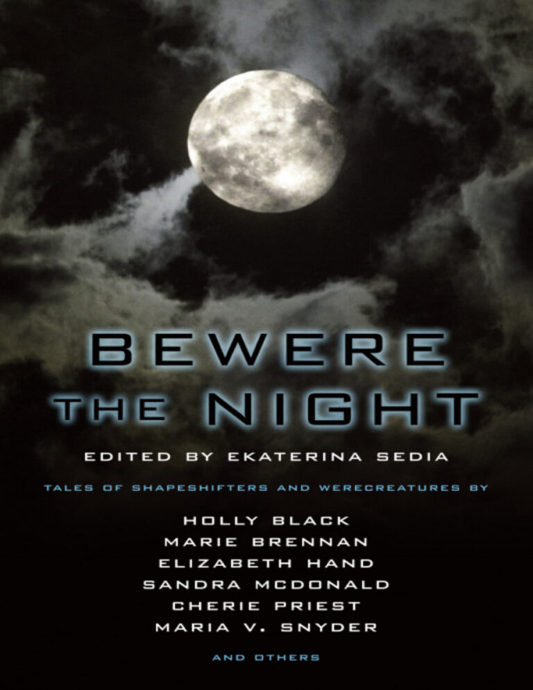 Bewere the Night Ekaterina Sedia Kitap Kapağı