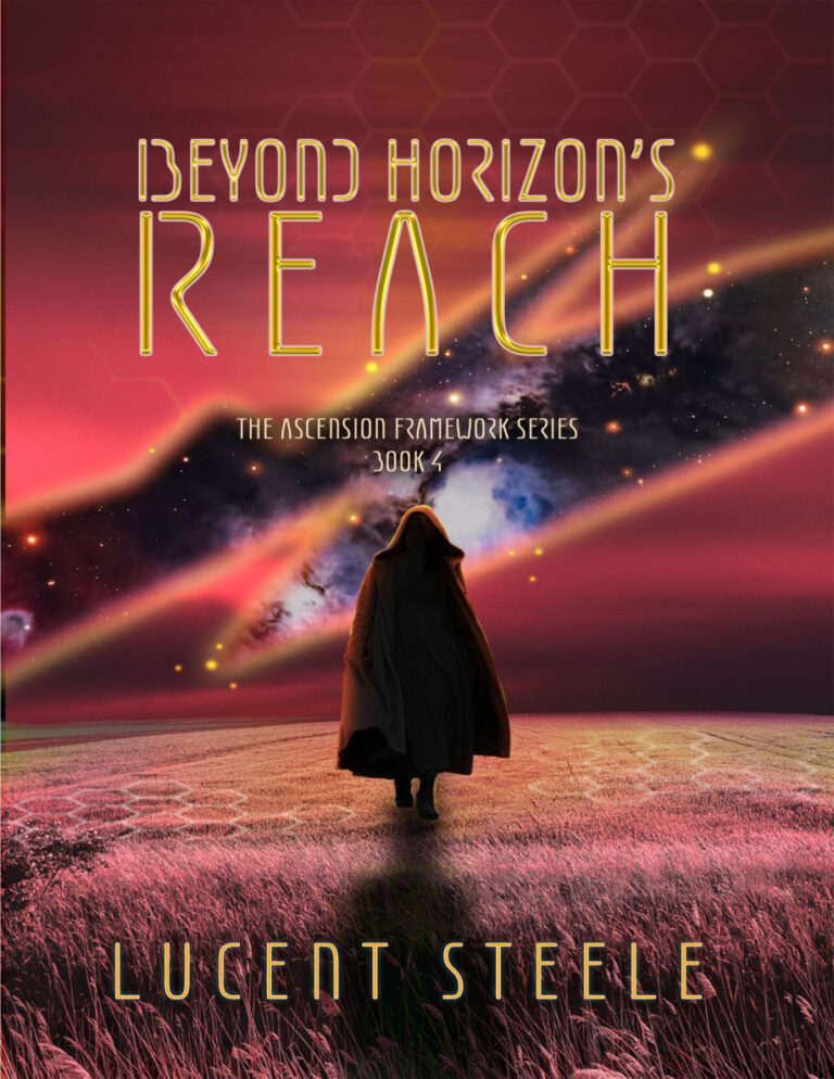 Beyond Horizons Reach Lucent Steele Kitap Kapağı