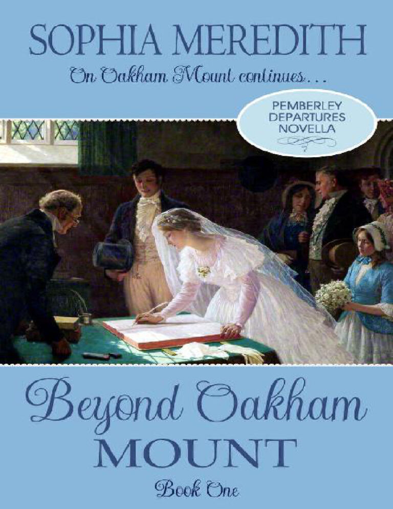Beyond Oakham mount Sophia Meredith Kitap Kapağı