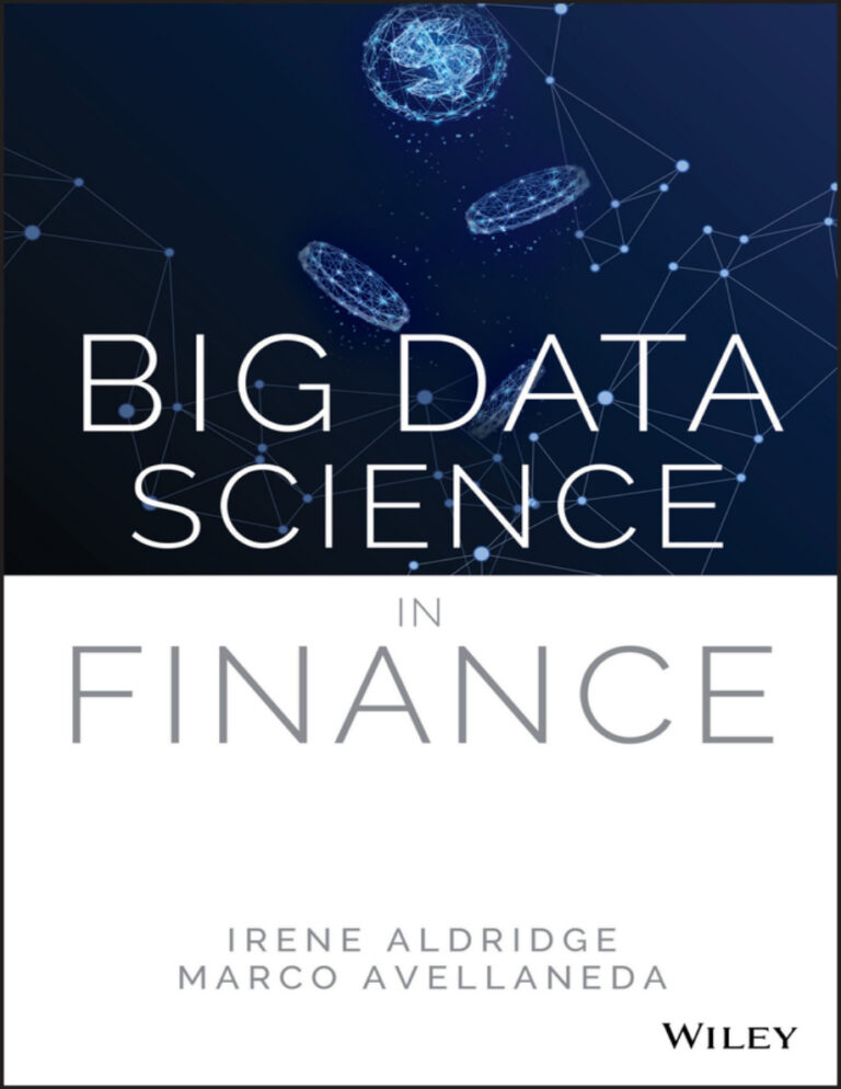 Big Data Science in Finance Irene Aldridge Kitap Kapağı