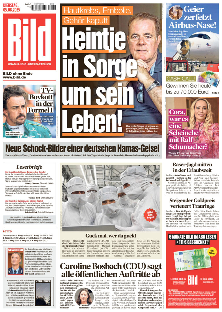 Bild 05 August 2025 GER Bild Kitap Kapağı