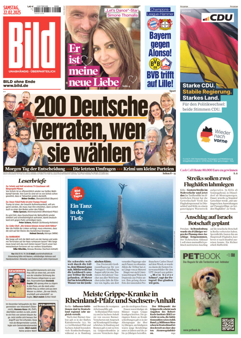 Bild – 22 Februar 2025 PDF Download – Bild