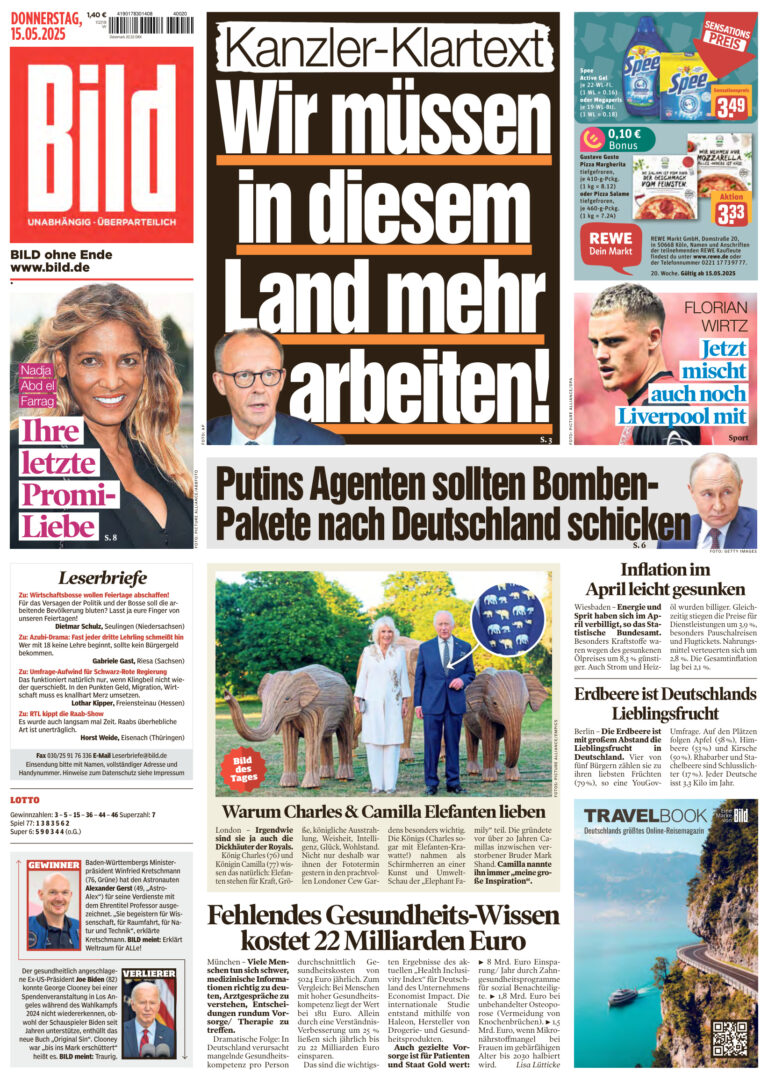 Bild Mai 15 2025 GER Bild Kitap Kapağı