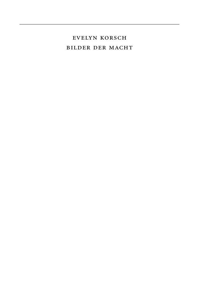 Bilder der Macht German Edition Evelyn Korsch Kitap Kapağı
