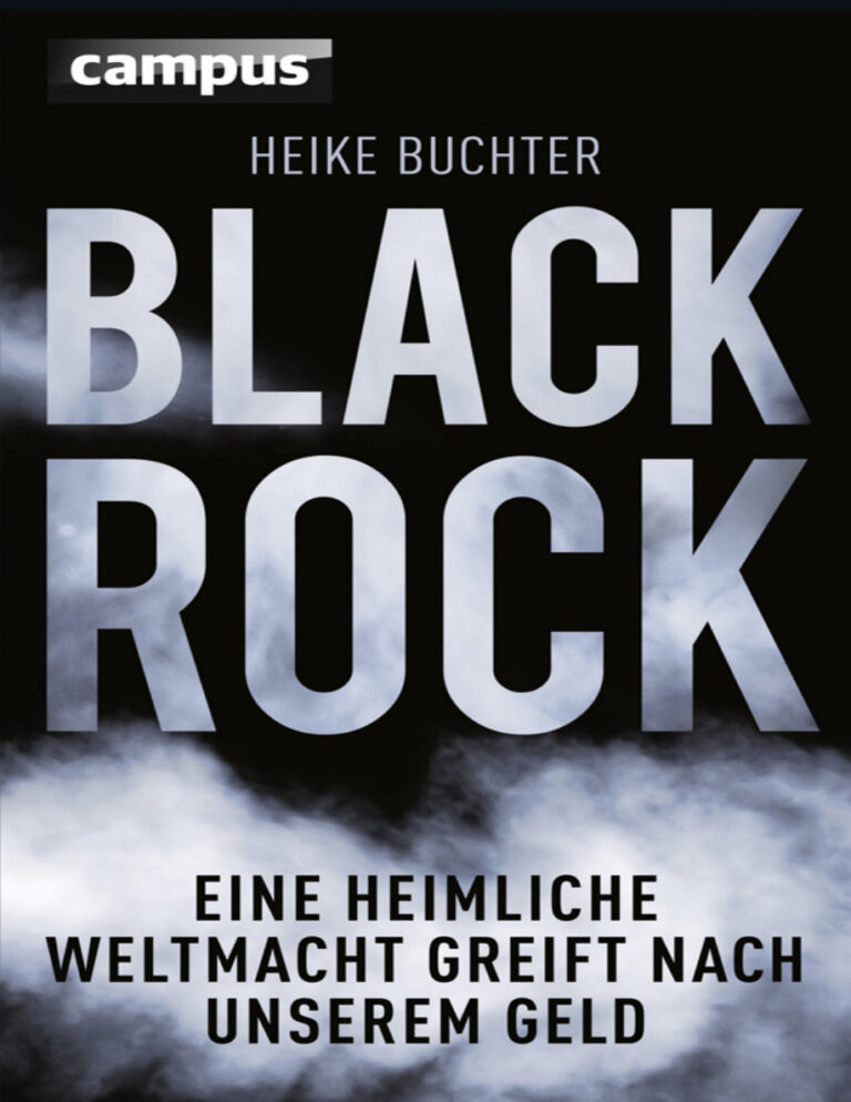 BlackRock Eine heimliche Weltmacht greift nach unserem Geld German Edition Heike Buchter Kitap Kapağı