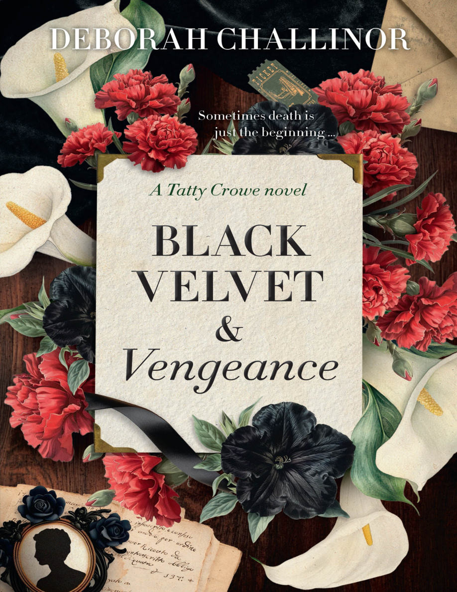 Black Velvet and Vengeance Deborah Challinor Kitap Kapağı